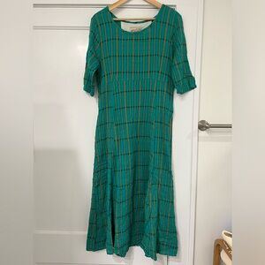 Ace & Jig Rowan Dress in Peacock size Large